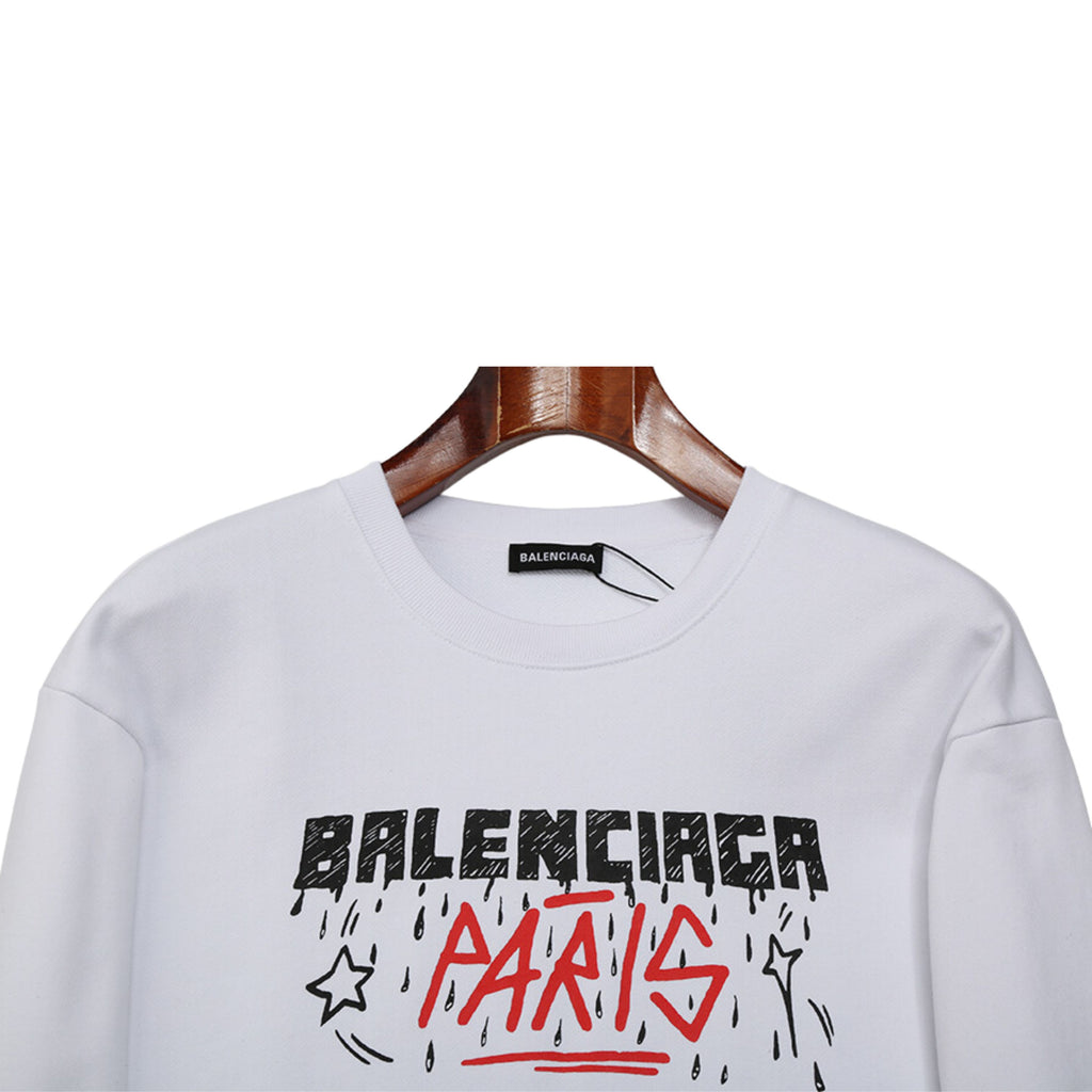 Moletom 2024 balenciaga branco