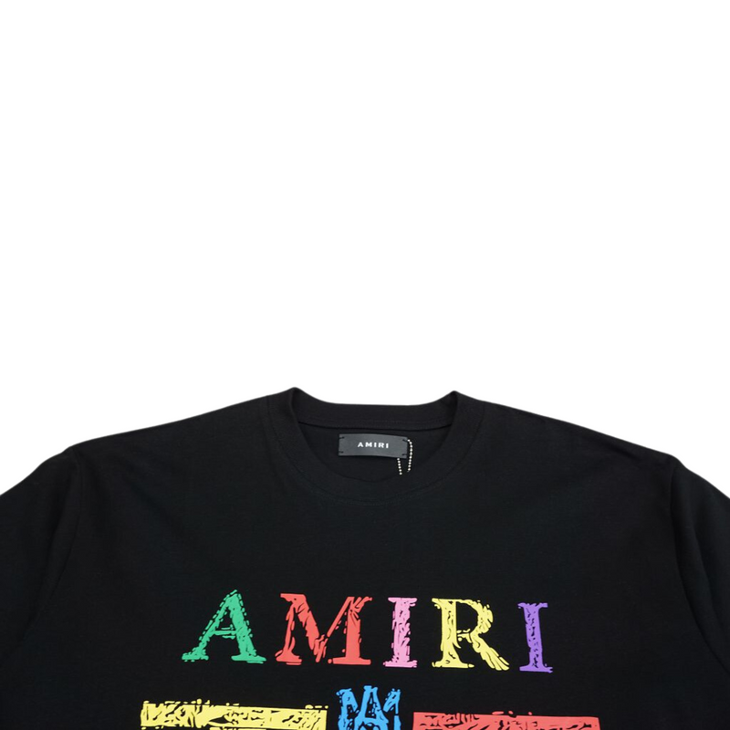 Camiseta Amiri Rainbow Aesthetic