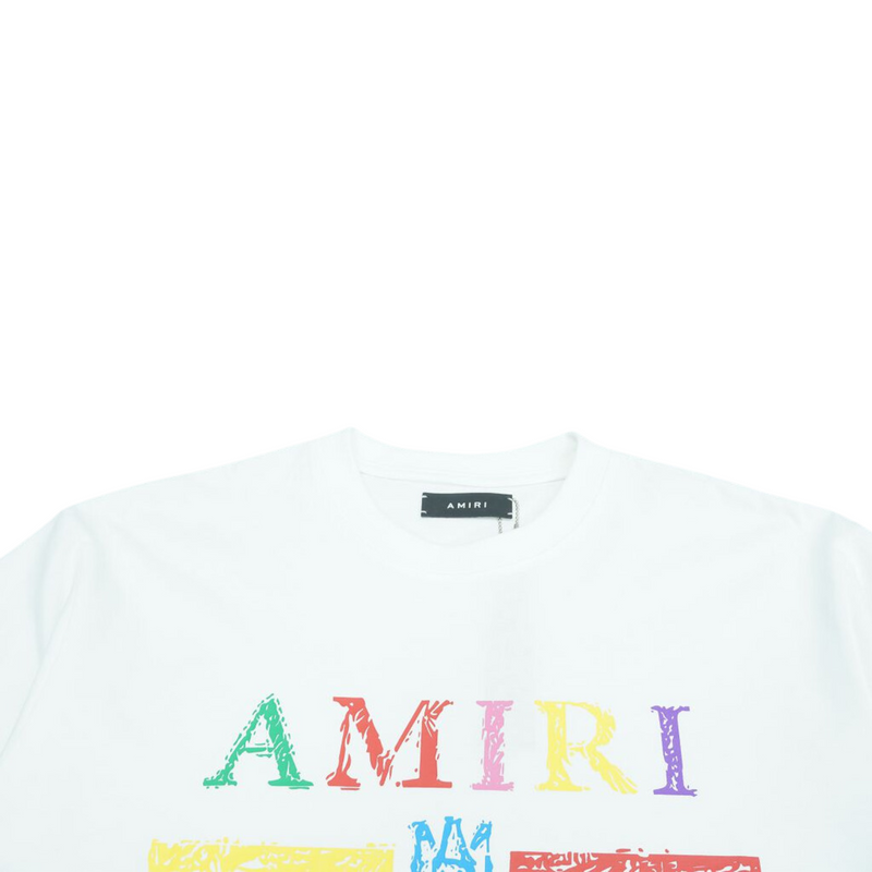 Camiseta Amiri Rainbow Aesthetic